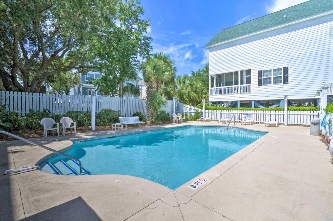 Surfside Beach Home Base Steps To Pool And Ocean! 미를 비치 외부 사진