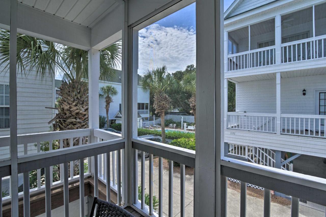 Surfside Beach Home Base Steps To Pool And Ocean! 미를 비치 외부 사진