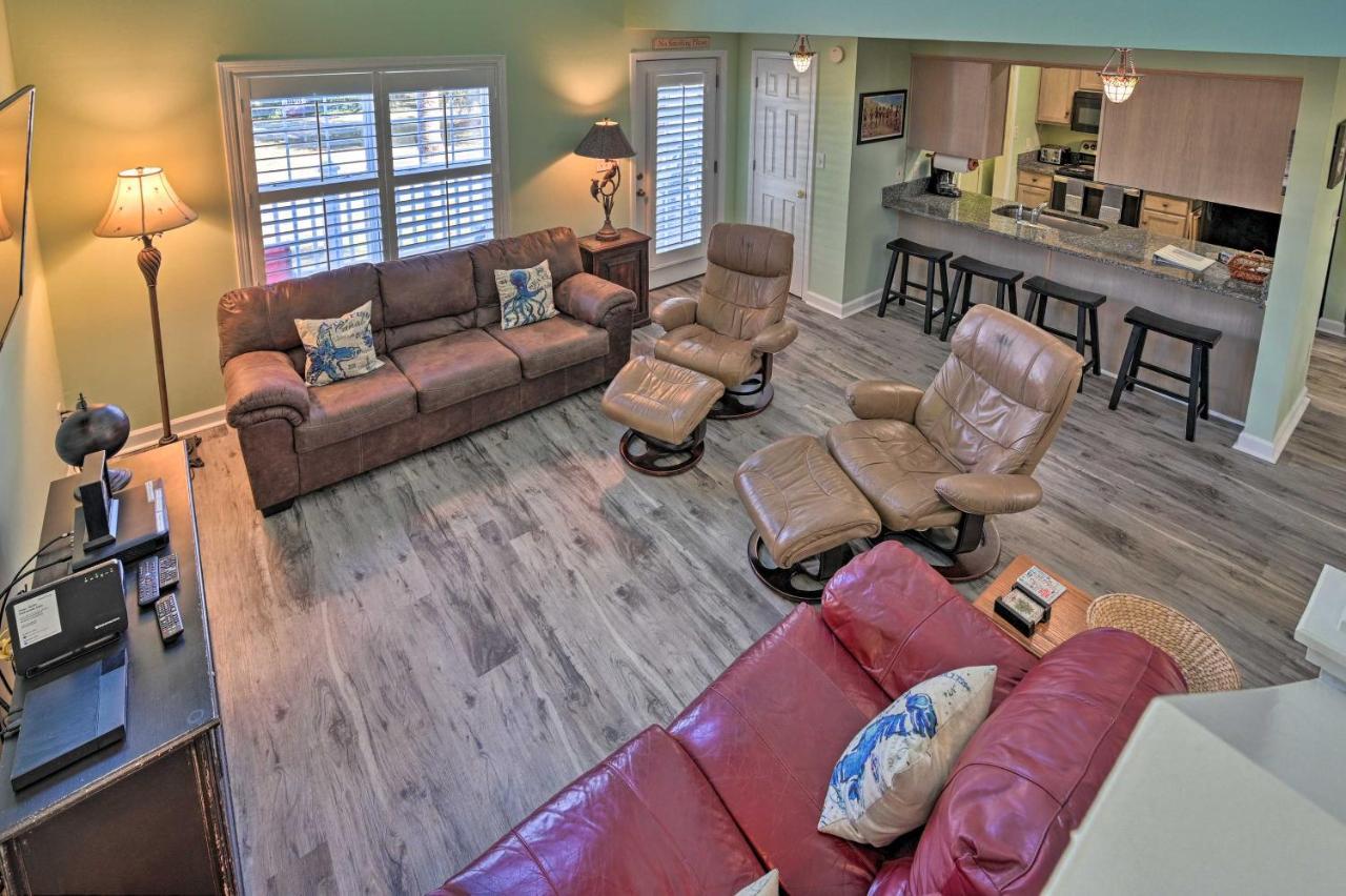 Surfside Beach Home Base Steps To Pool And Ocean! 미를 비치 외부 사진